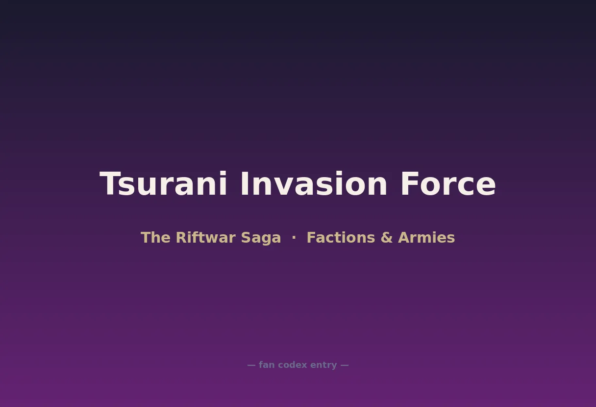 Tsurani Invasion Force